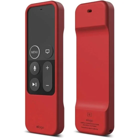 Elago Apple TV Siri Remote R1 Intelli Case _ Red